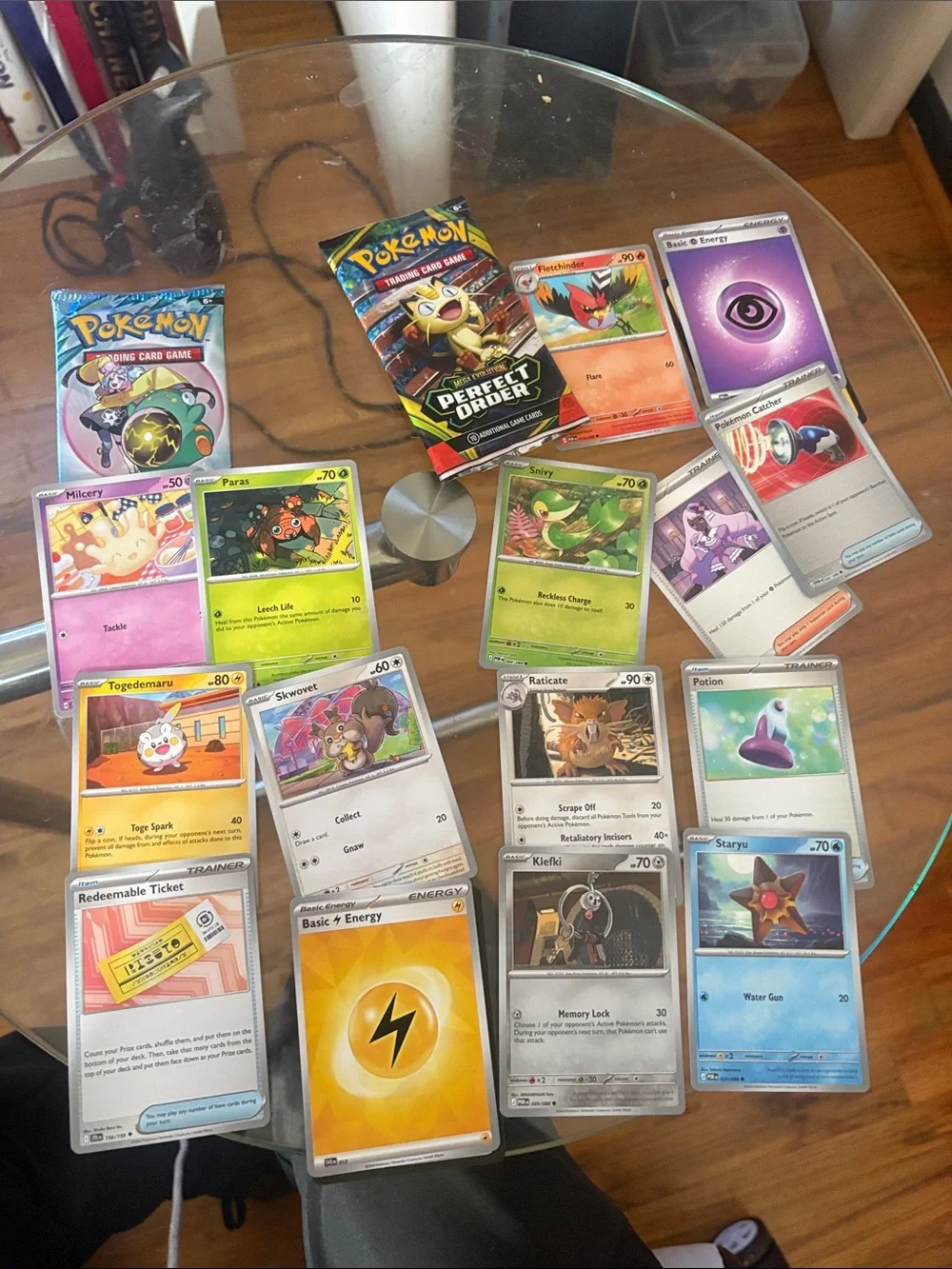 12 Assorted OPEN booster packs (93)